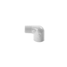 Alkūnė 410-005, PVC-U, 1 / 2"x90°, išor. srieg. / klij. vidus Alkūnė 410-005, PVC-U, 1 / 2"x90°, išor. srieg. / klij. vidus