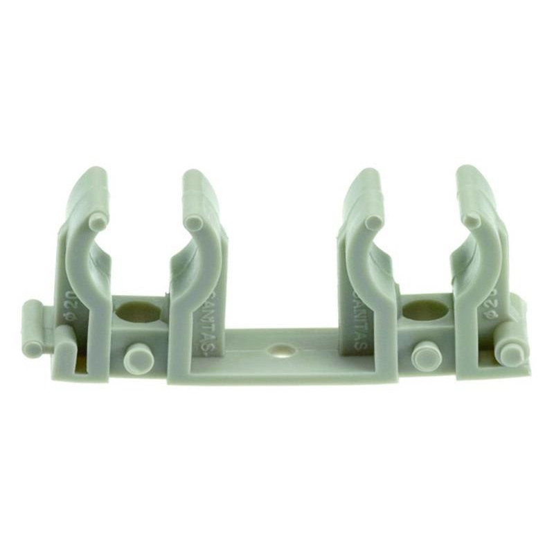 DOUBLE PLUMBING PIPES HOLDER ART. PPR 7