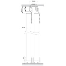 Rinkinys stumdomoms durims Helaform 10406, 2.4 m