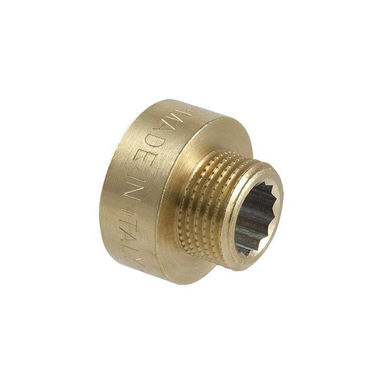 Perėjimas 111, TDM Brass, 1"x 3 / 4", vidinis / išorinis sriegis