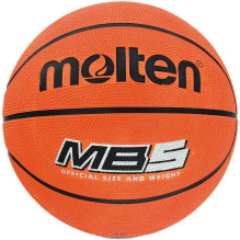 Krepšinio kamuolys MOLTEN MB5 634MOMB5, 5 dydis Krepšinio kamuolys MOLTEN MB5 634MOMB5, 5 dydis