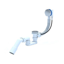 Sifonas voniai Aniplast EM601PLEU, 1½, su perlaja Sifonas voniai Aniplast EM601PLEU, 1½, su perlaja