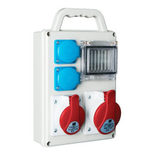 Modular panel R-BOX B.SLIM-4S-2-S, 4 mod., 16A / 32A IP44 Modular panel R-BOX B.SLIM-4S-2-S, 4 mod., 16A / 32A IP44