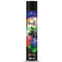 Sprayed air freshener
