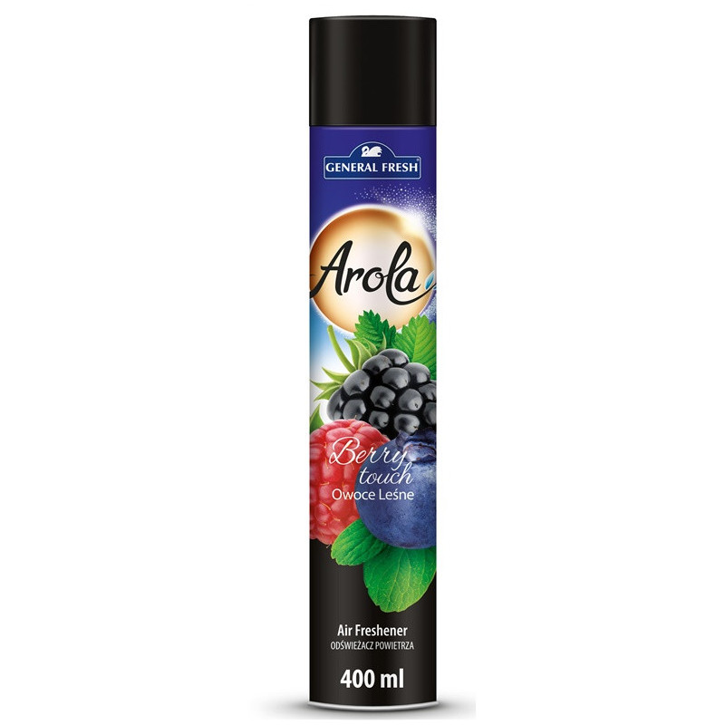 Sprayed air freshener