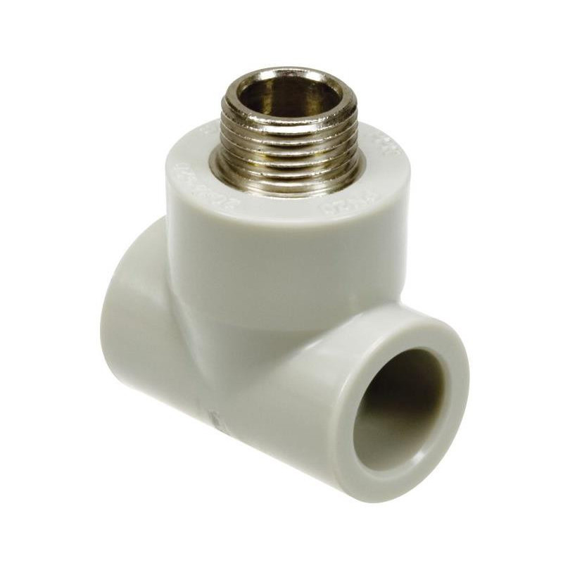 Trišakis su sriegiu 27.2020, 20 mm x1 / 2" išor. sriegis