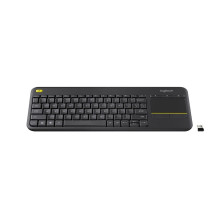 Logitech Wireless Touch Keyboard K400 Plus US Black
