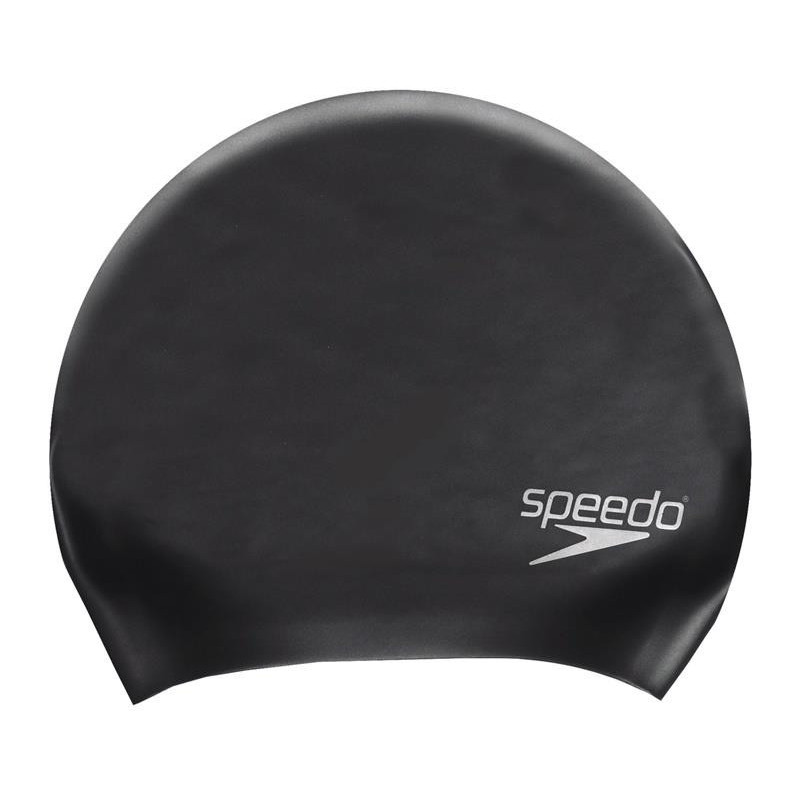 SWIM CAP LONGHAIR 06-168-0000 BLACK