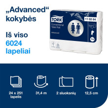 Tualetinis popierius Tork Conventional Advanced, 24 vnt.