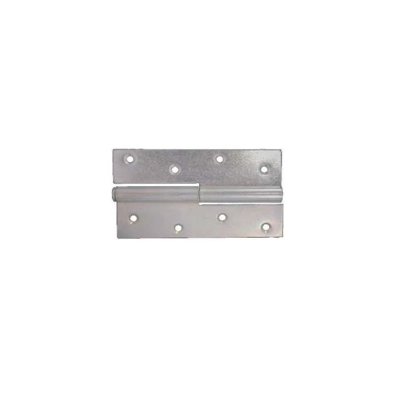 Lankstas durims Kurzemes, 12.5 cm, sidabro