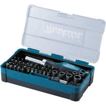 Atsuktuvas ir antgalių rinkinys Makita B-36170, 47 vnt.