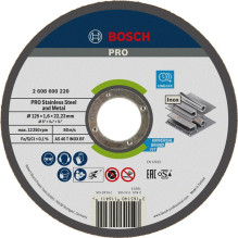 Pjovimo diskas Bosch, 125 x...