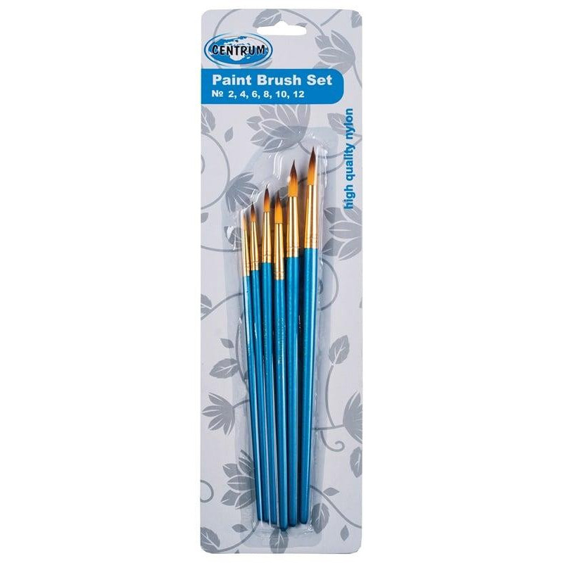 BRUSHES 84684 6 PCS NR.2 / 4 / 6 / 8 / 10 / 12