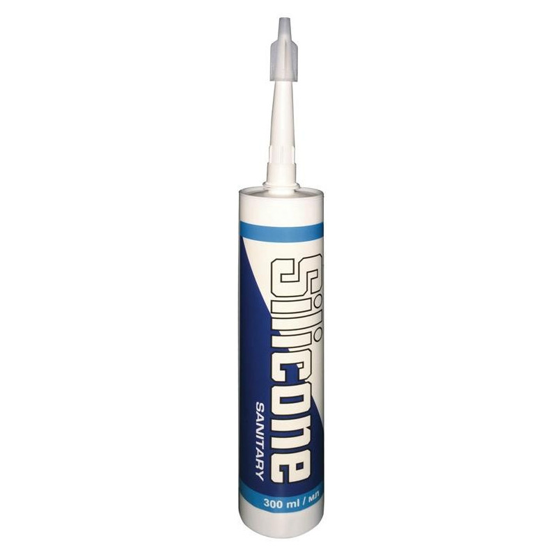 SANITARY SILICONE WHITE 300 ML