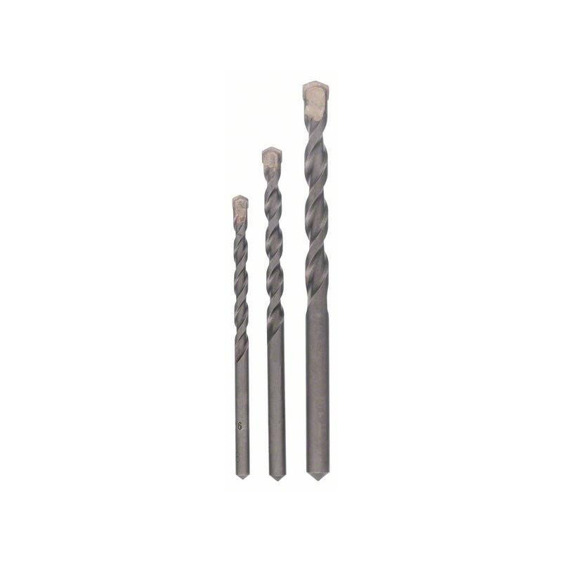SET CONCRETE DRILL BITS5,6,8 SILVER PERC