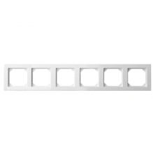 FRAME K14-145-06 6P SLIM WHITE EPS (5)