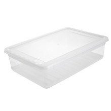 Daiktadėžė KEEEPER, 8 l, skaidri, 39×26,5×10 cm Daiktadėžė KEEEPER, 8 l, skaidri, 39×26,5×10 cm