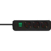 EXT.SOCKET.SWITCH. 3-WAY.BLACK. 5M EXT.SOCKET.SWITCH. 3-WAY.BLACK. 5M