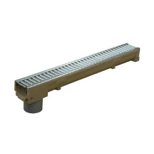 DUCT ELEMENT WITH GRATE AND...