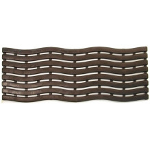 Plastikinis vonios kilimėlis 0695, rudas, 60 cm