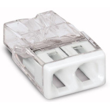 Laidų jungė Wago 2273-202 / 25, 2 x 0.5-2.5 mm², 450V, 25 vnt. Laidų jungė Wago 2273-202 / 25, 2 x 0.5-2.5 mm², 450V, 25 vnt.
