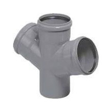 Vidaus kanalizacijos keturšakis HTplus, Ø110 / 110 / 110 mm, 67° Vidaus kanalizacijos keturšakis HTplus, Ø110 / 110 / 110 mm, 67°