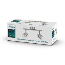 Kryptinis šviestuvas PHILIPS MERANTI, 2 × 35 W, GU10