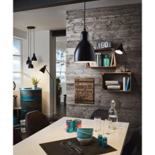 Luminaire hanging Eglo Priddy, 40 W, E27, 49464