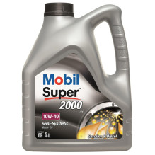 Automobilio variklio tepalas Mobil Super 2000x1, 10W-40, 4 l Automobilio variklio tepalas Mobil Super 2000x1, 10W-40, 4 l