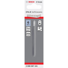 CERAMIC TILE BIT BOSCH 6X80 MM CERAMIC TILE BIT BOSCH 6X80 MM