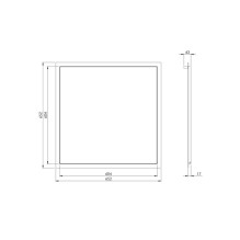 REVISION DOOR FOR DRYWALL (600X600) REVISION DOOR FOR DRYWALL (600X600)