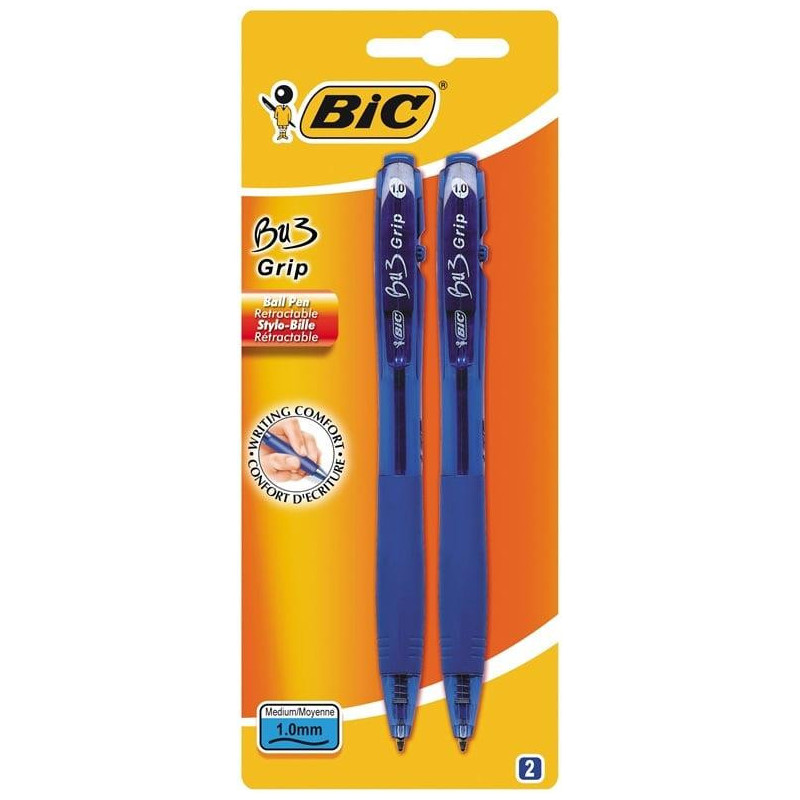 BALL PEN BIC 2 PCS 893224 2pcs