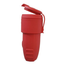 Ilgintuvo lizdas N&amp;L, 3P, 16A, 250V, IP44, raudonos spalvos