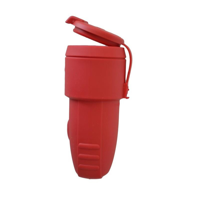 Ilgintuvo lizdas N&amp;L, 3P, 16A, 250V, IP44, raudonos spalvos