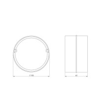 Ventiliacijos tarpmovė EUROPLAST AS100, D100