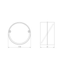 Ventiliacijos tarpmovė EUROPLAST AV100, D100 Ventiliacijos tarpmovė EUROPLAST AV100, D100