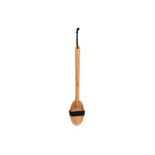 Body brush RENTO, 42.5 x 8.5 cm, brown