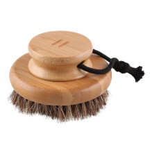 Body brush RENTO, 9.5 x 9.5 cm, brown Body brush RENTO, 9.5 x 9.5 cm, brown