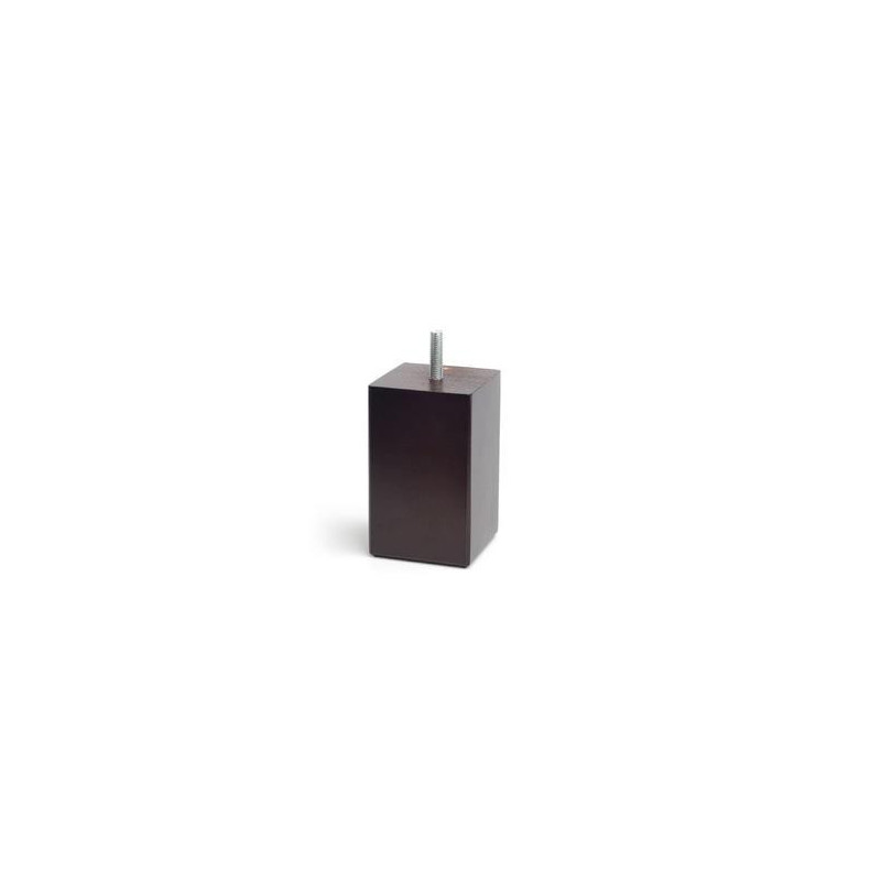 Table leg Rei, brown, 6 cm x 6 cm