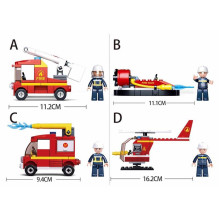 Constructor Sluban Sluban Fire Fire 4 Designs M38-B0622 Constructor Sluban Sluban Fire Fire 4 Designs M38-B0622