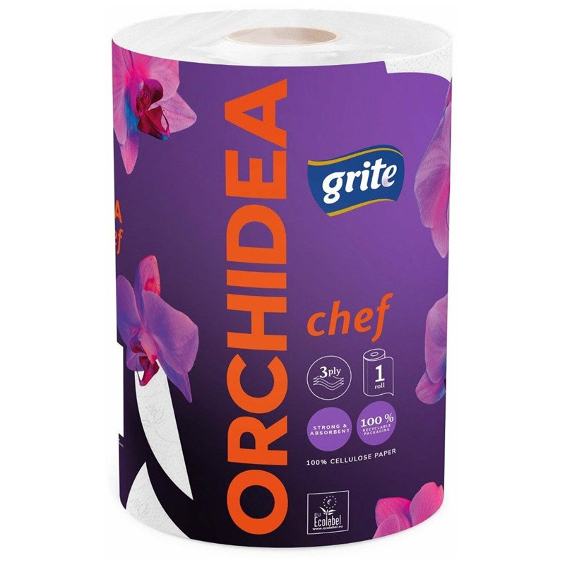 Paper towels Grite Orchidea 3ply 1pce