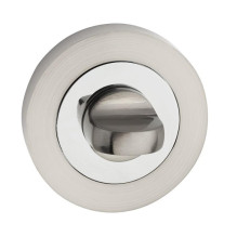 PZ ESCUTCHEON ON ROUND ROSET, PATINA