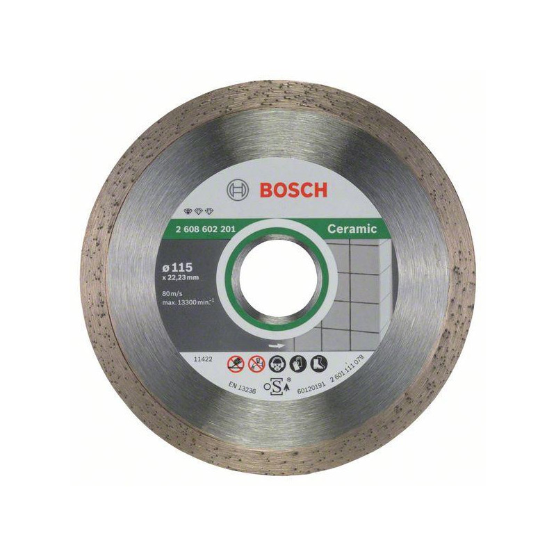 DIAM. CUT.DISC BOSCH CERAM. 115X22,23MM