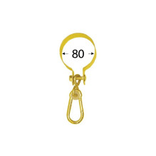 Kabliukas Domax MHO80 8860, geltona, Ø 80 mm Kabliukas Domax MHO80 8860, geltona, Ø 80 mm