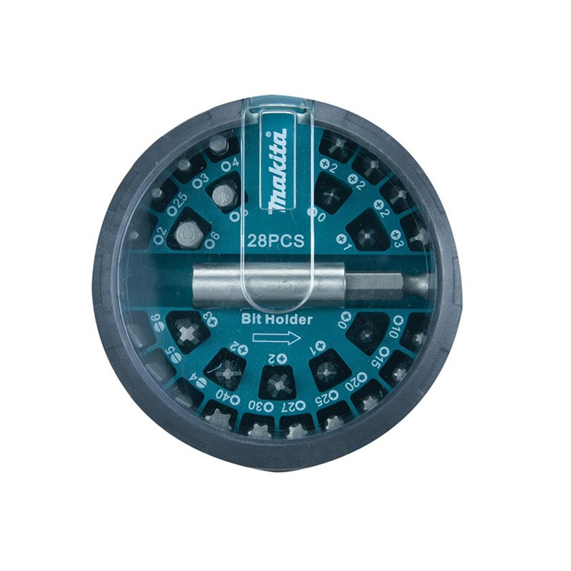 Sukimo antgalių rinkinys Makita B-28911, 28 vnt.