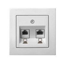 COMPUTER SOCKET 2-WAY WITHOUT FRAME COMPUTER SOCKET 2-WAY WITHOUT FRAME