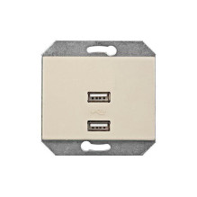 USB charger Vilma XP500, ivory