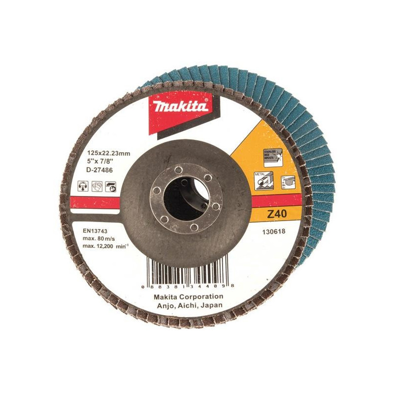 GRINDER DISC 125MM K40 METALL