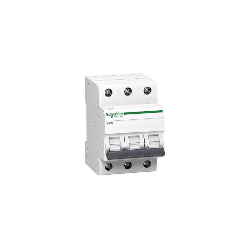 Automatic circuit breaker Shneider K60N, 3P, B, 6kA, 16 A
