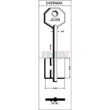 BLANK KEYS DV-8G BLANK KEYS DV-8G